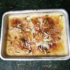 A picture of Baked cheena kheer.
