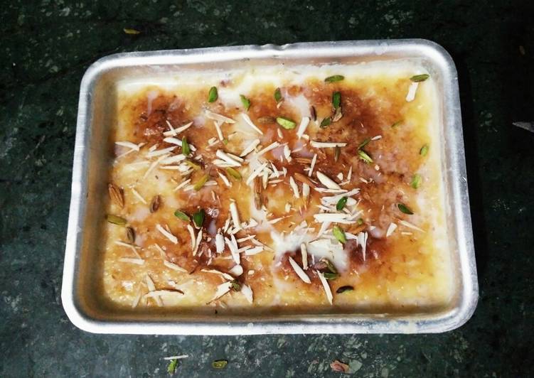 Baked cheena kheer