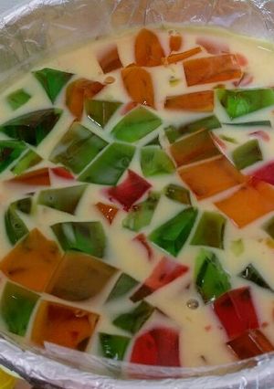 Una foto de Gelatina de Mosaico