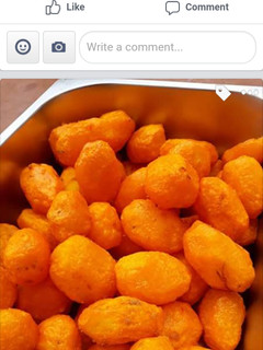 A picture of Ghanian fry potatoes.