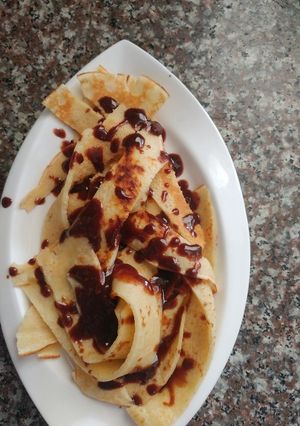 صورة لوصفة كريب بشوكولاته