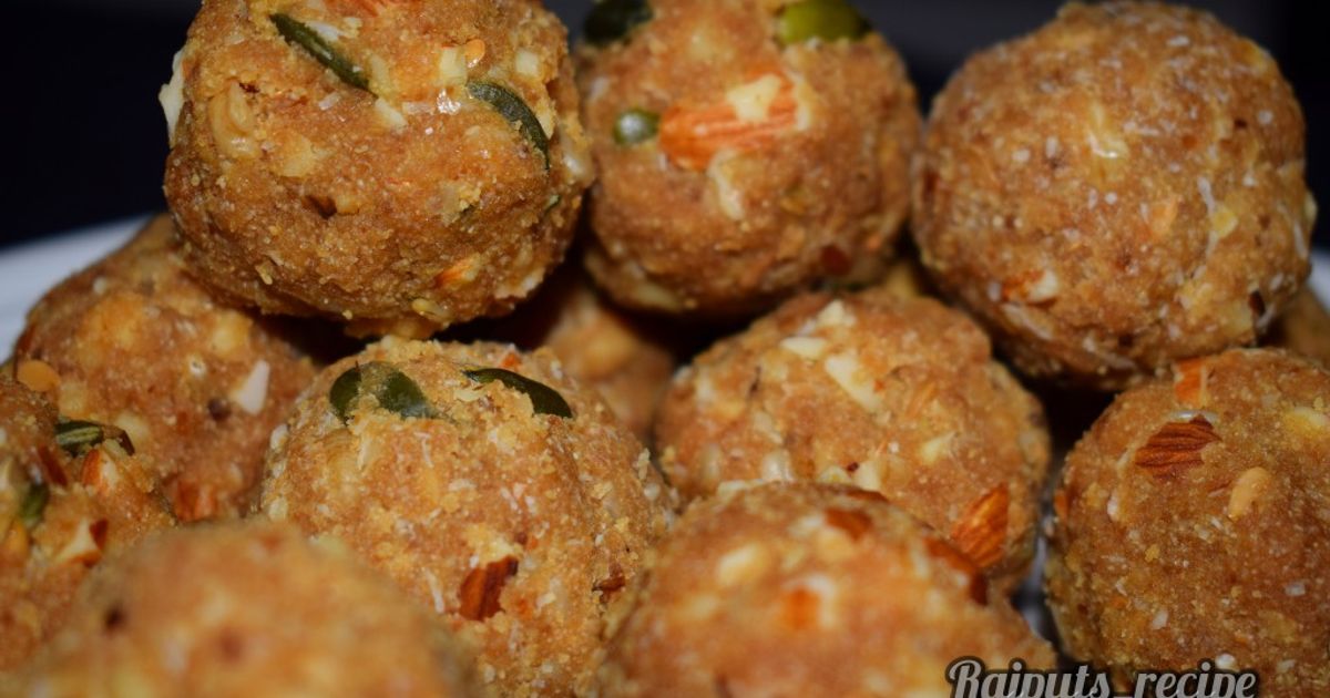 Dry Fruits Laddu Recipe by Rajput Amita Singh - Cookpad