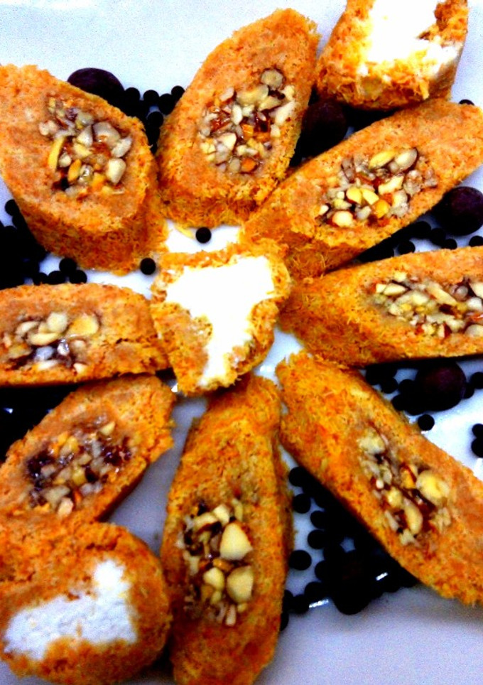 صورة لوصفة كنافة بورمة بالمكسرات والقشطة.. تعالوا.... تعالوا😍😍😍😍😍