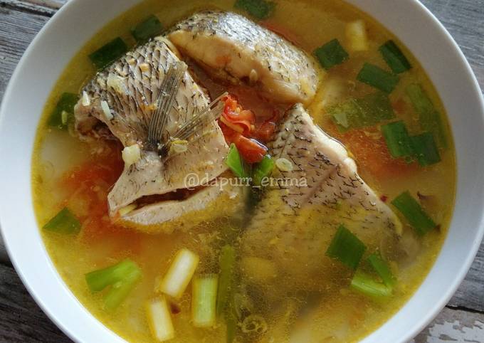 Resep Gurame kuah kuning Anti Gagal