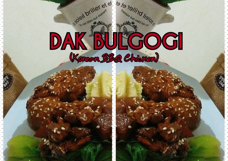 Dak Bulgogi 🍗(Korean BBQ Chicken) #ketofriendly #ketofy #debm #barbeque