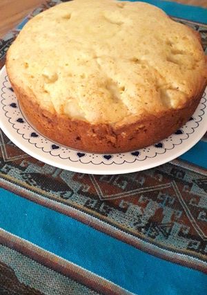 Una foto de Torta de manzana a la olla 🤗