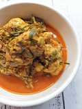 Gulai Otak Daun Tapak Liman (Masakan Minang)