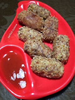 পটেটো চিজ নাগেটস (potato cheese nuggets recipe in Bengali) রেসিপির প্রধান ছবি