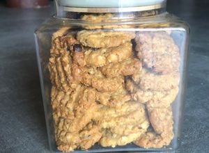 Foto resep Cookies oatmeal renyah takaran sendok