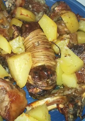 Foto di Agnello e marretto al forno alla barese!!!