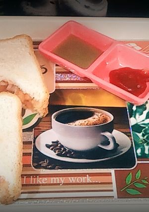 A picture of Vegetable Sandwich.
