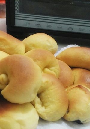 Foto resep Sweet Bread with Whipping Cream Bubuk