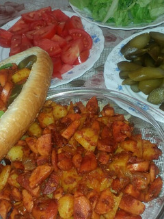 عکسی از دستور سوسیس بندری