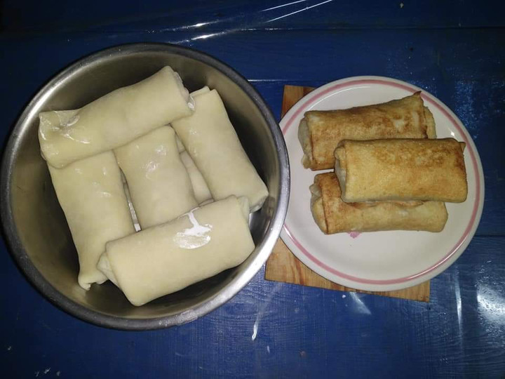 Langkah Mudah untuk Menyiapkan Lumpia isi rebung Praktis