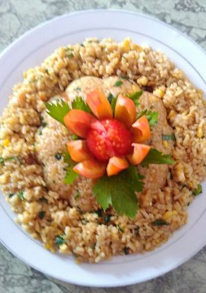 Foto resep Nasi goreng sederhana