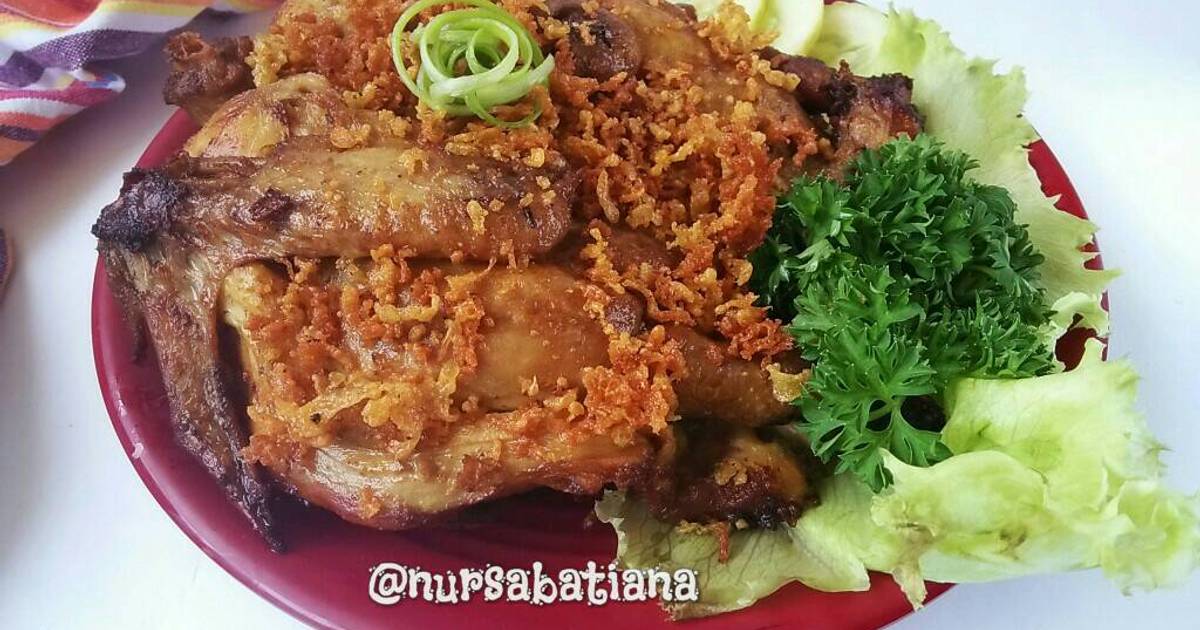 Resep Ayam Goreng Kremes a la Mbok Berek oleh Nur Sabatiana - Cookpad