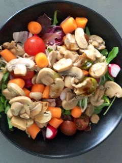 Une photo de Salade automnale