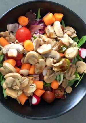 Une photo de Salade automnale