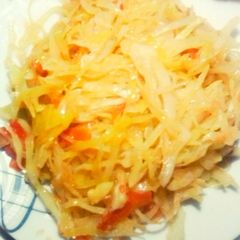 A picture of Sauted Cabbage#CookedwithCookpad.