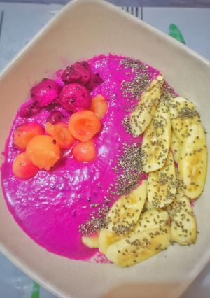 Foto resep Smoothies Buah Naga
