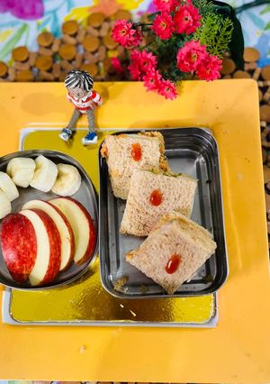 A picture of Easy sandwiches for kids (For tiffin).