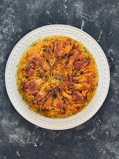 عکسی از دستور ته انداز باقالی پلو