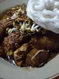 Lontong sambal kecapp