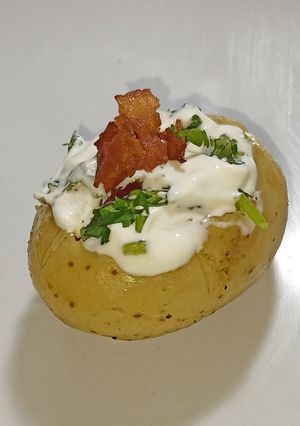 Una foto de Papa al horno