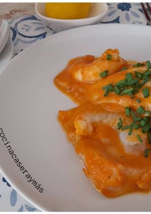 Una foto de Corvina a la marinera