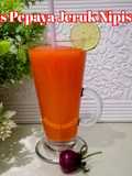 Jus pepaya jeruk nipis