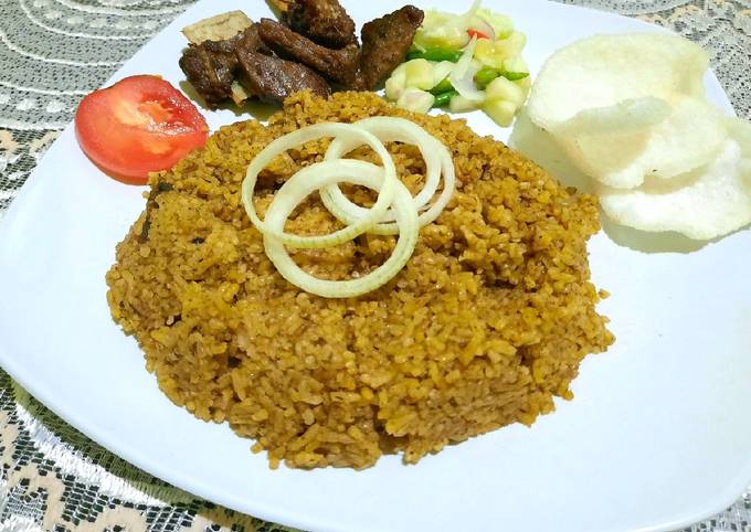 Nasi kebuli daging kambing