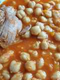 Garbanzos con codillo de cerdo
