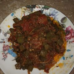 A picture of Masalah Bhindi.