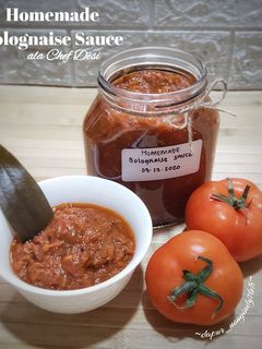 Foto resep Homemade Bolognaise Sauce ala Chef Desi
