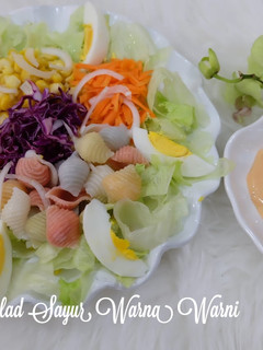 Foto resep Salad Sayur Warna Warni