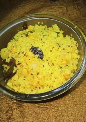 A picture of Rice Rava Upma.