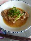 Braised Chicken Thigh with grated radish