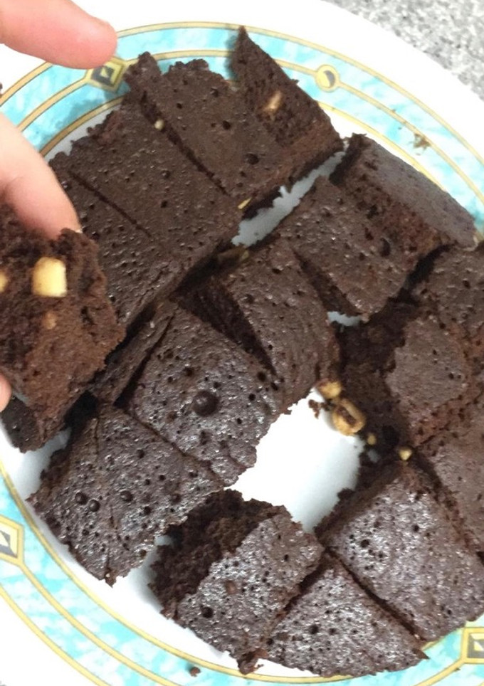 Una foto de Brownie al microondas