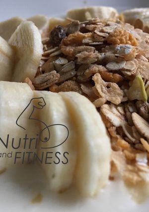 Una foto de Cereales con yogur fit