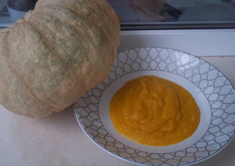 Crema de calabaza y carlota