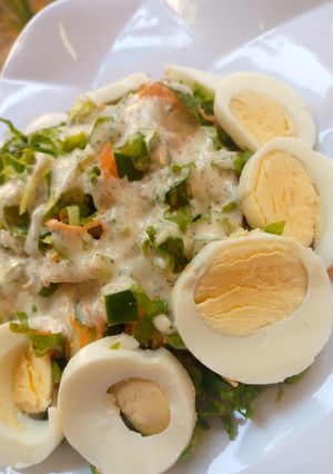 A picture of Vegetables salad.