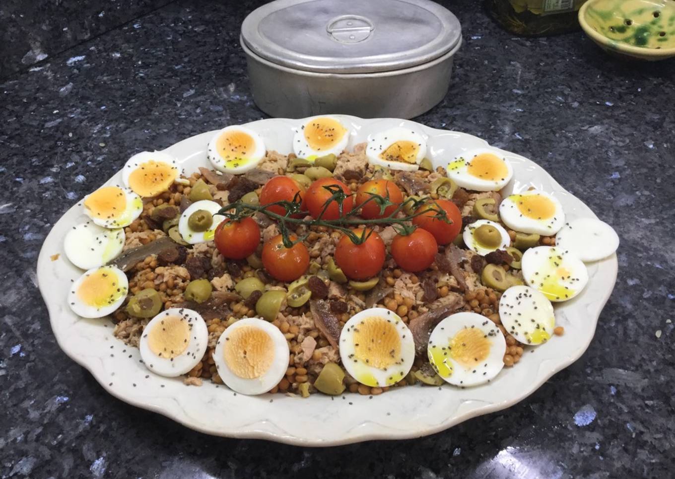 Ensalada de lentejas