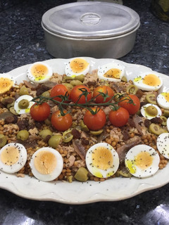 Una foto de Ensalada de lentejas
