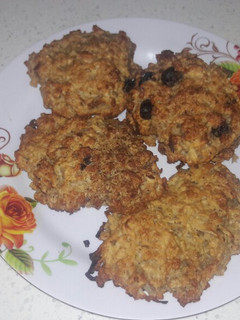 Una foto de Galletas de avena y manzanas..🍏🍏