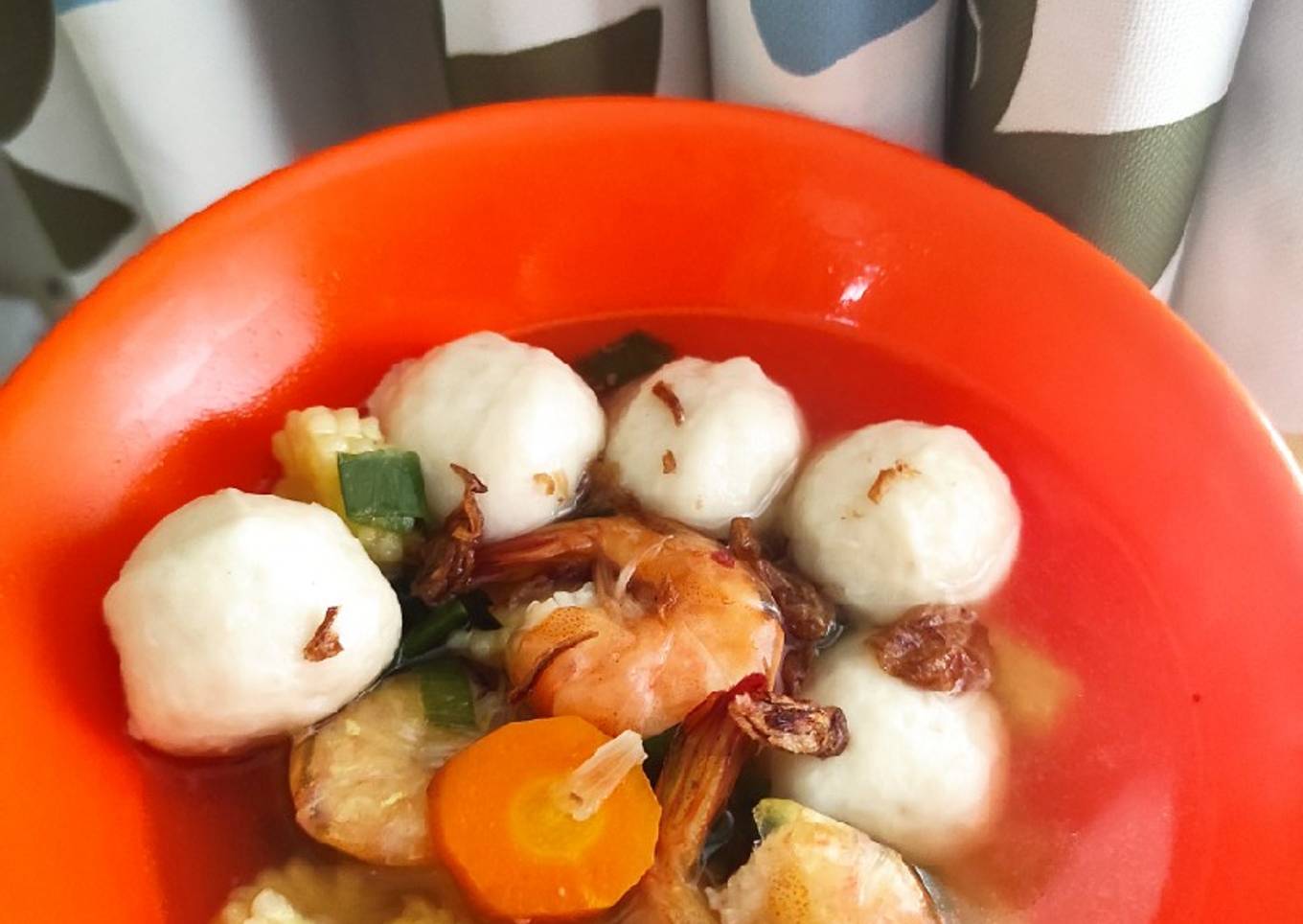 Sop Bakso Ikan