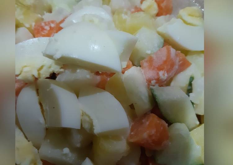 Easy Way to Prepare Appetizing Potato Salad