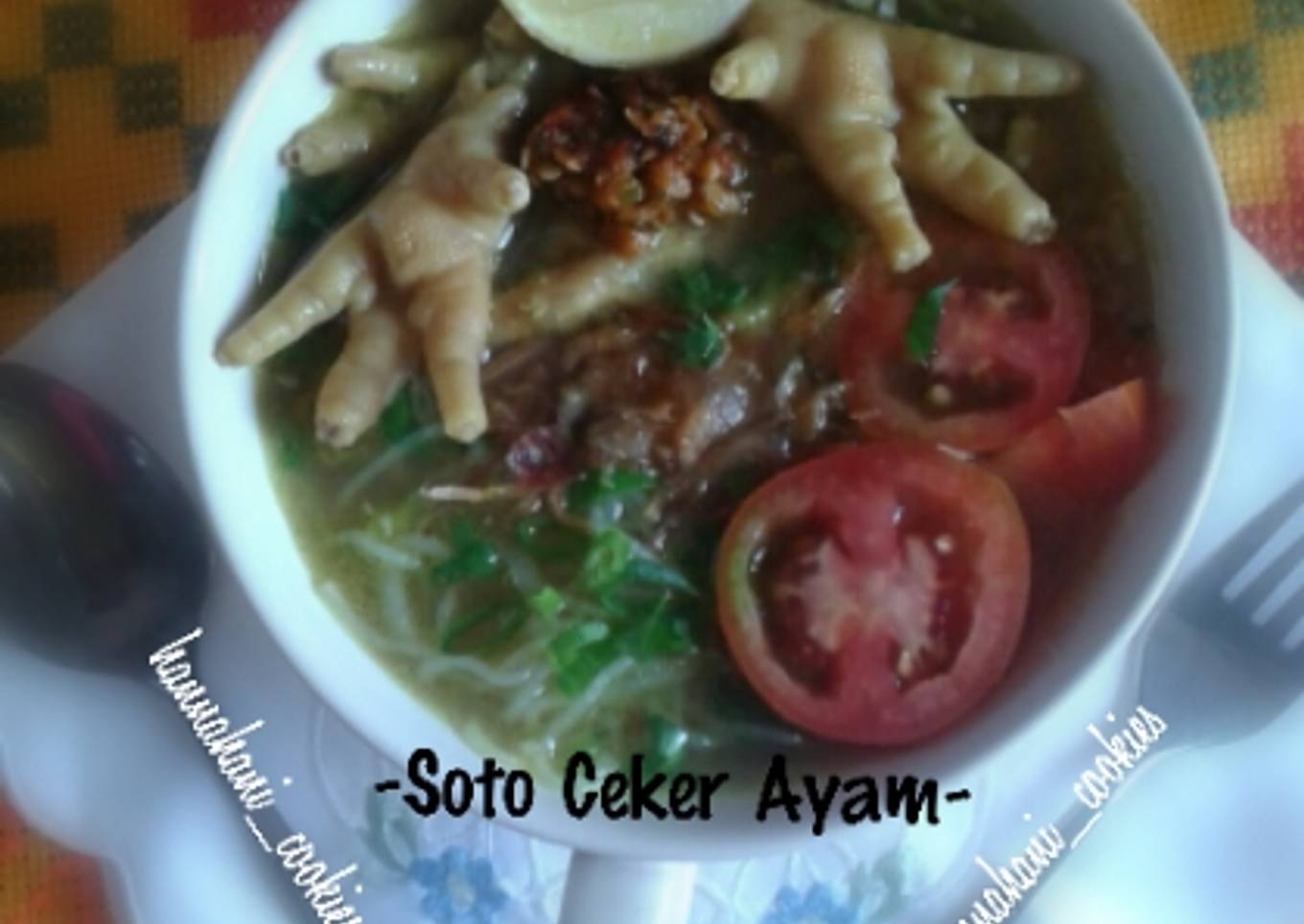 Soto Ceker Ayam