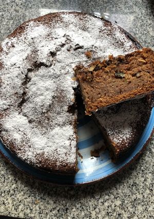 Una foto de Torta de Pepino – Calabacín - Zucchini