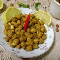 A picture of Spicy Fried Peanut Masala.