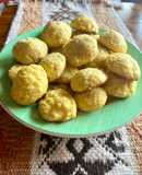 Masitas de coco, para aprovechar las yemas!